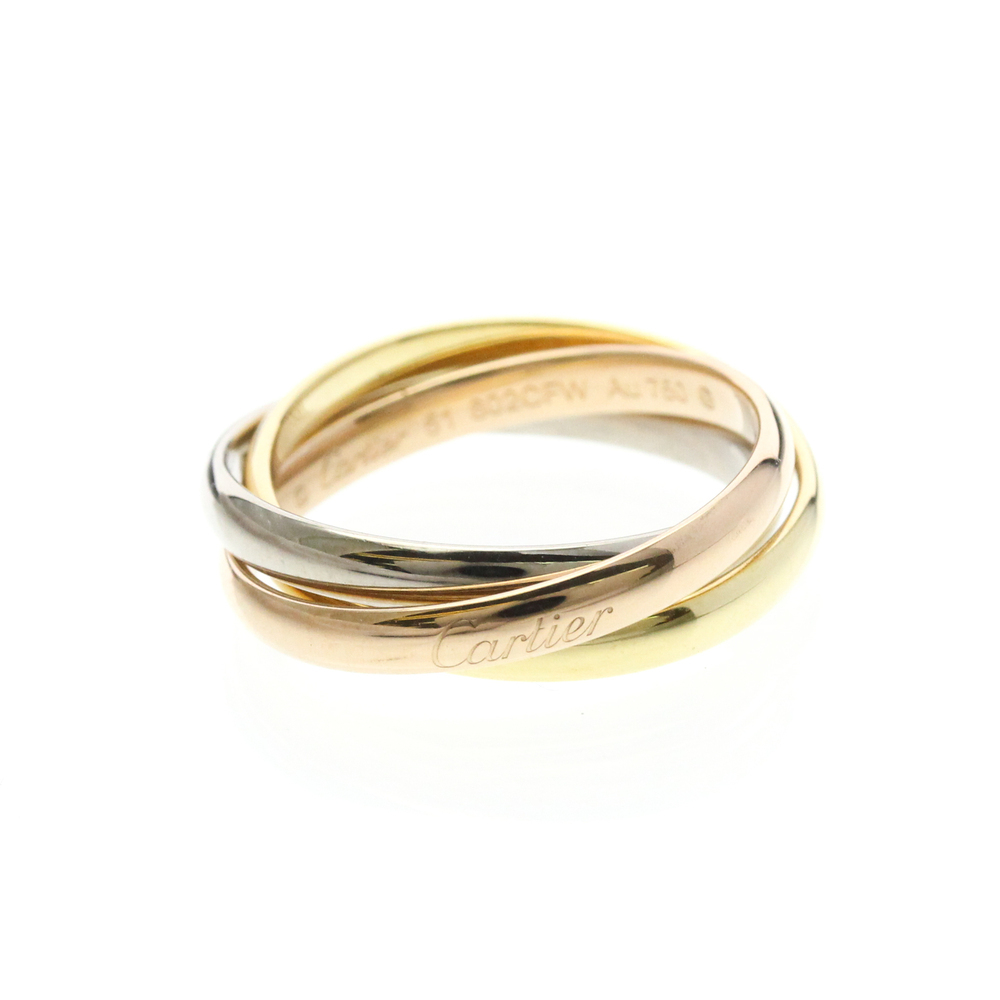 CARTIER 18k Gold Trinity Ring